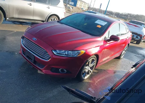 2013 Ford Fusion Titanium из США, поврежденный, VIN 3FA6P0K92DR267315